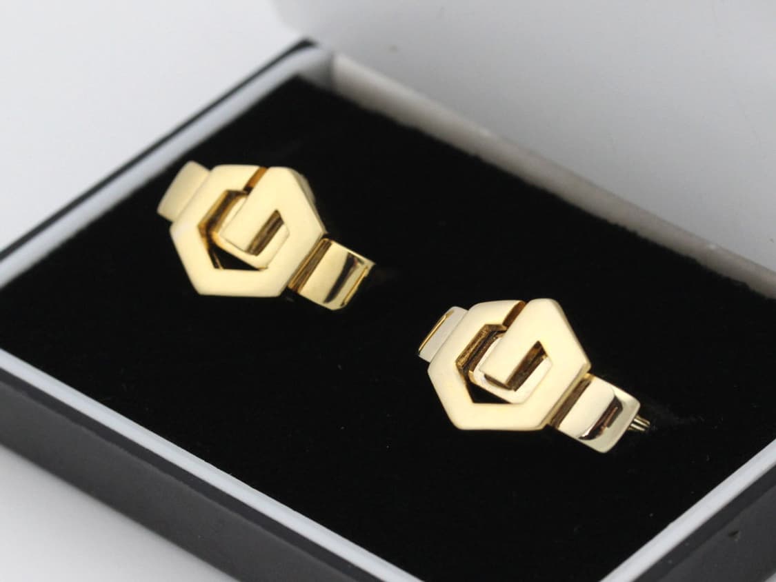 지방시 A-등급 G로고 남자 명품 커프스 상품이미지1