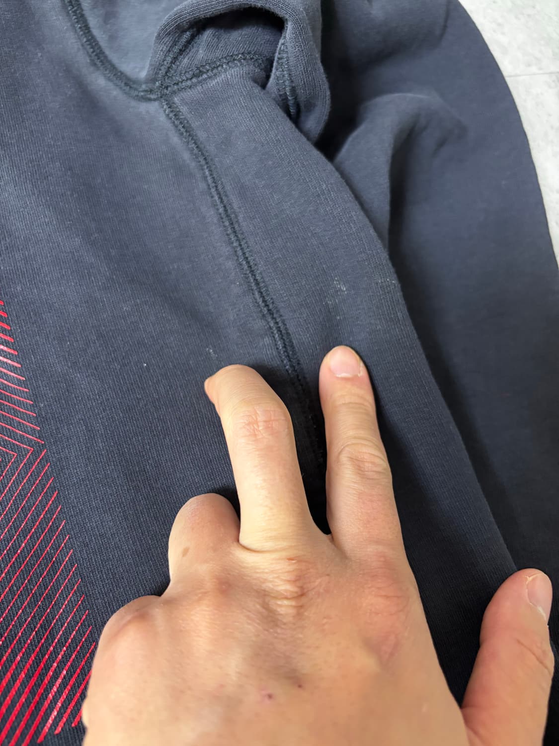 아르마니 익스체인지 기모 맨투맨 상품이미지6