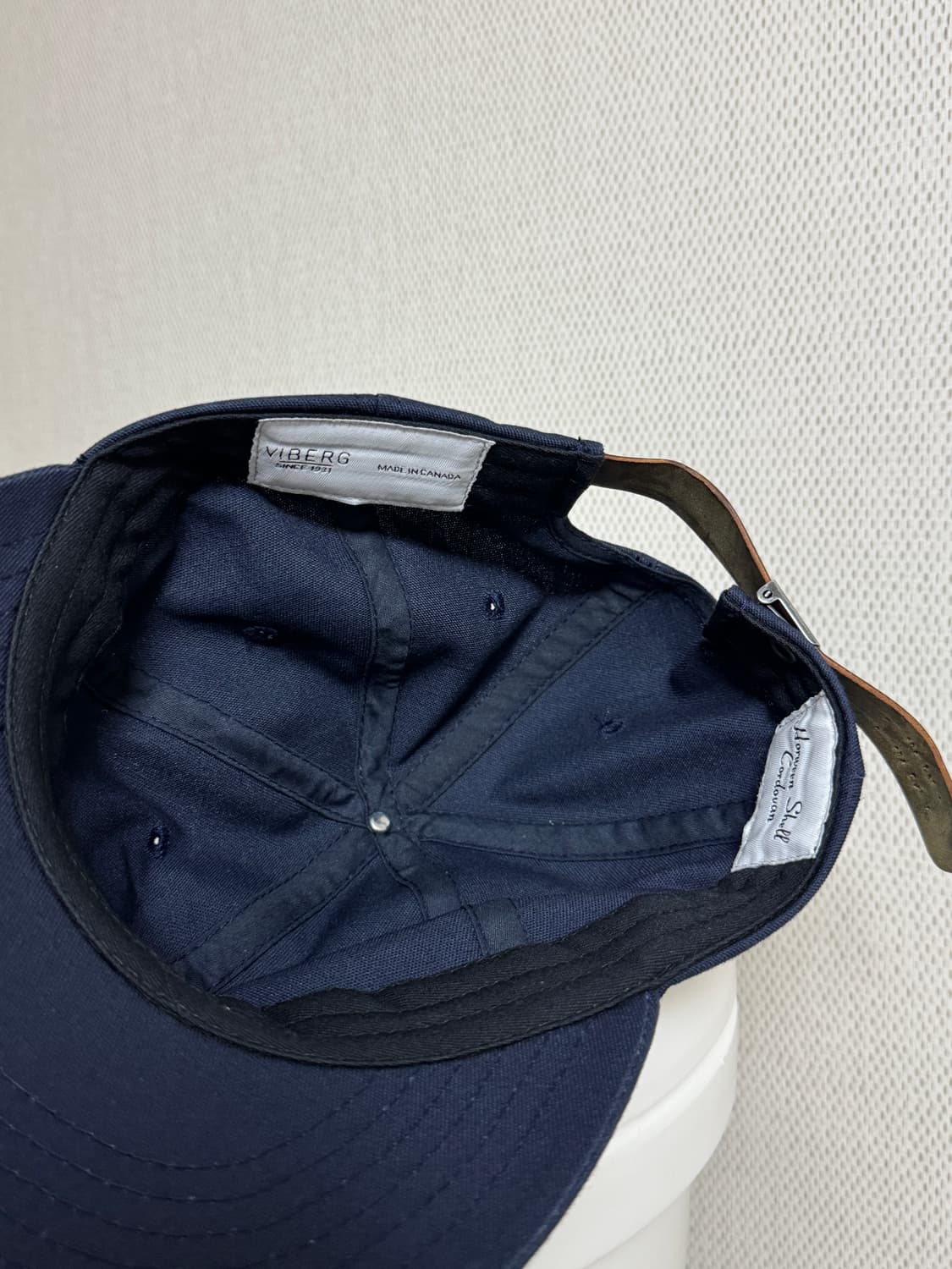 viberg 코도반 스트랩 볼캡 상품이미지3