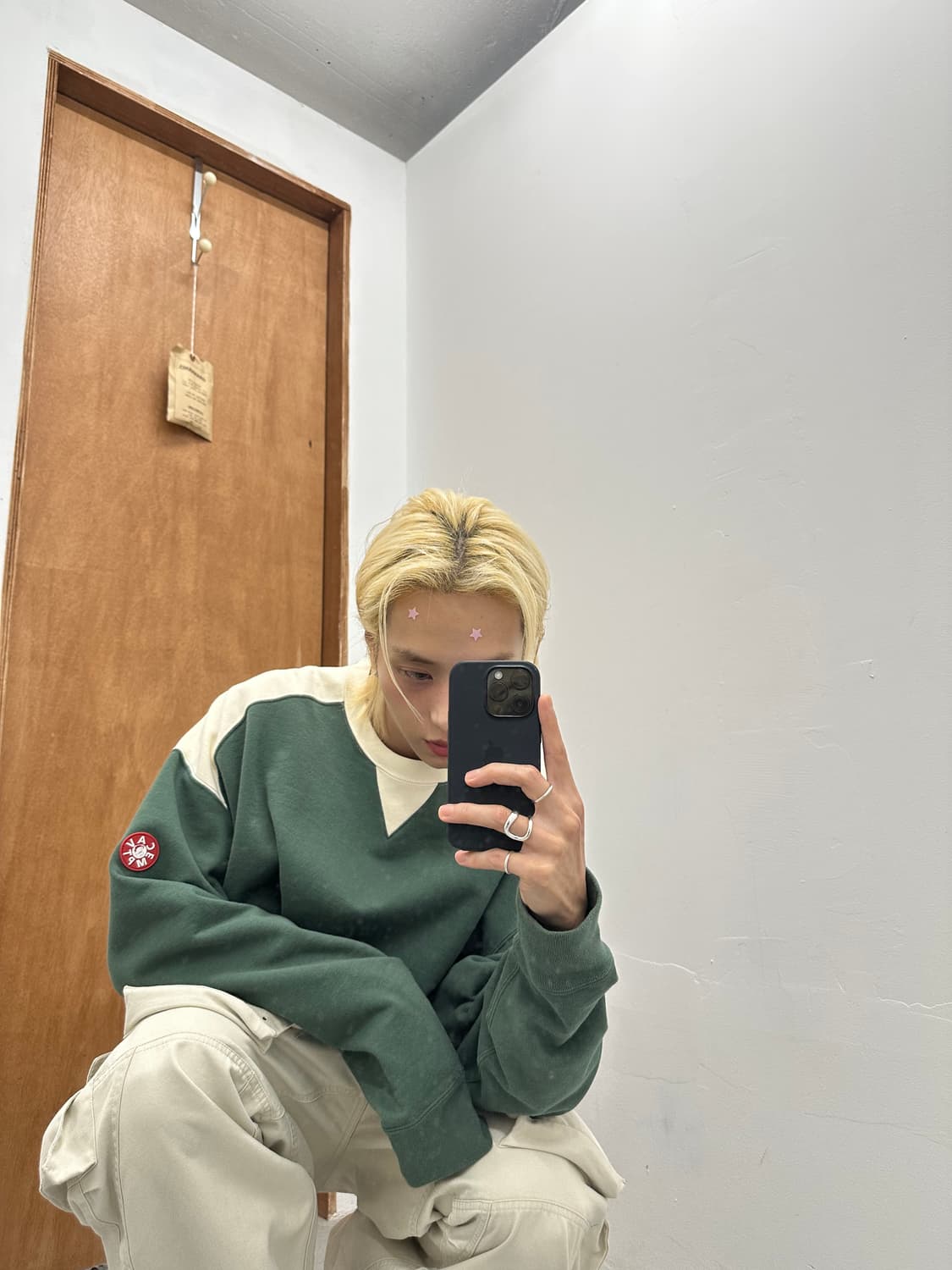 CAV EMPT Panel Shoulder Crewneck 상품이미지4