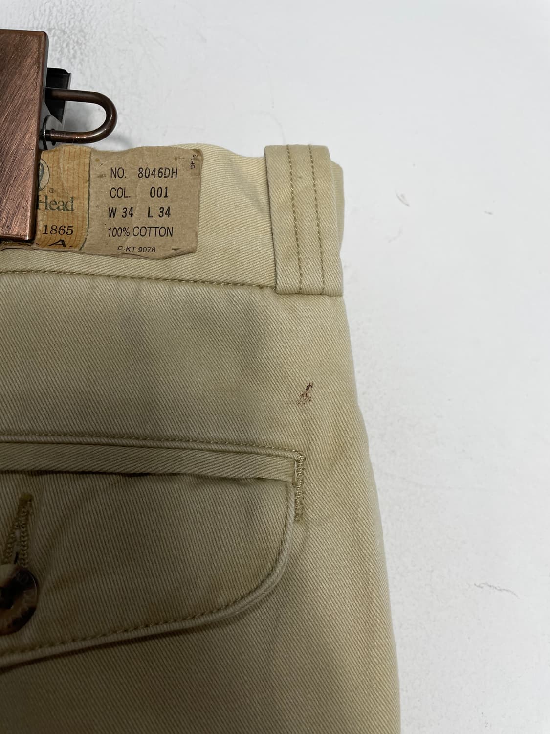 ( Duck Head) 덕 헤드 베이지 치노 팬츠 상품이미지6