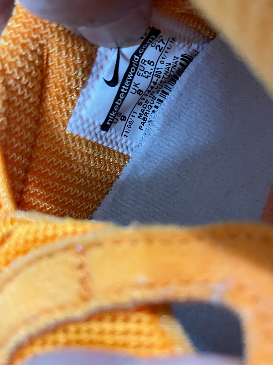 나이키 쿠키니 프리 오렌지 270 상품이미지10