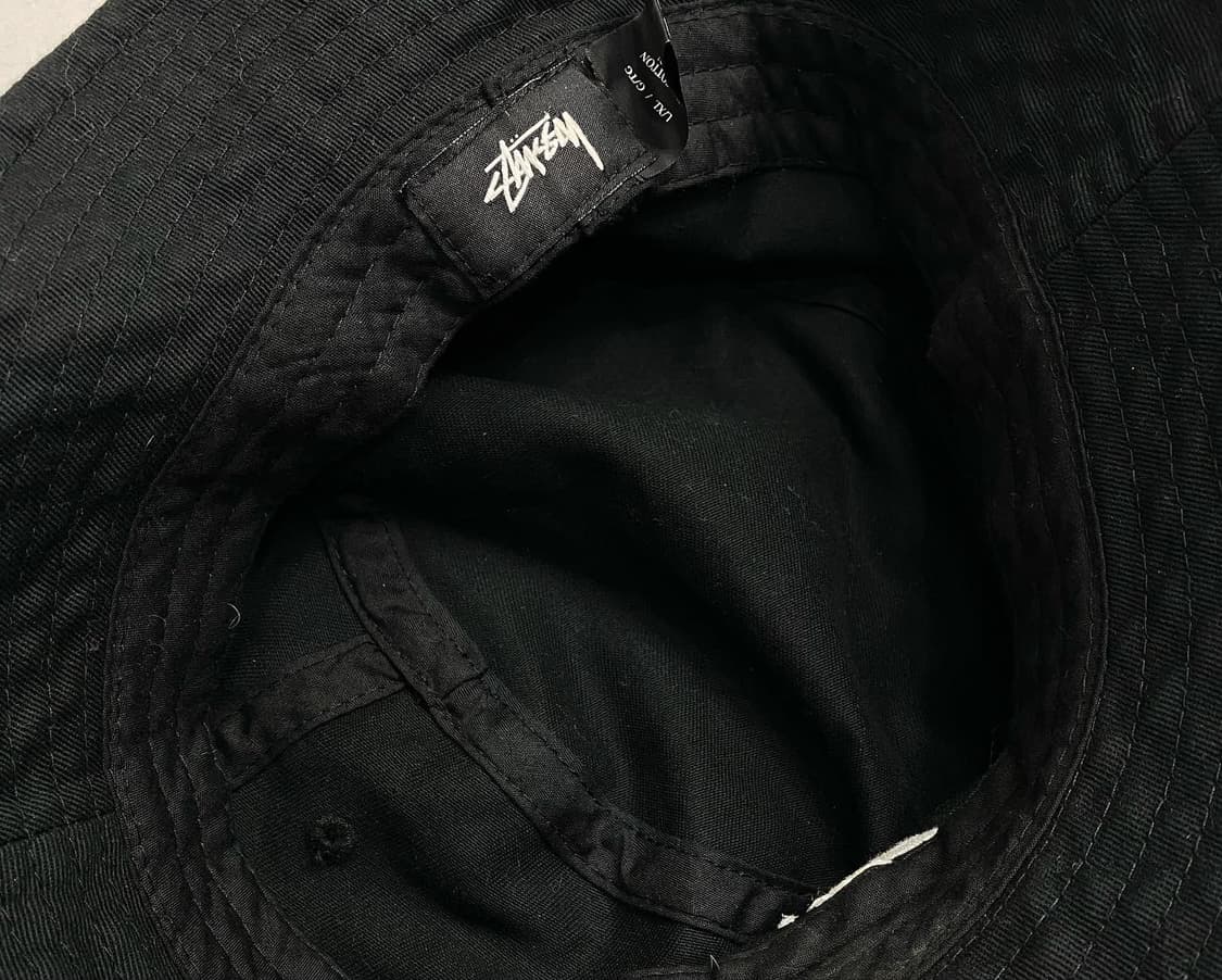 STUSSY 스투시 스탁로고 버킷햇 상품이미지3