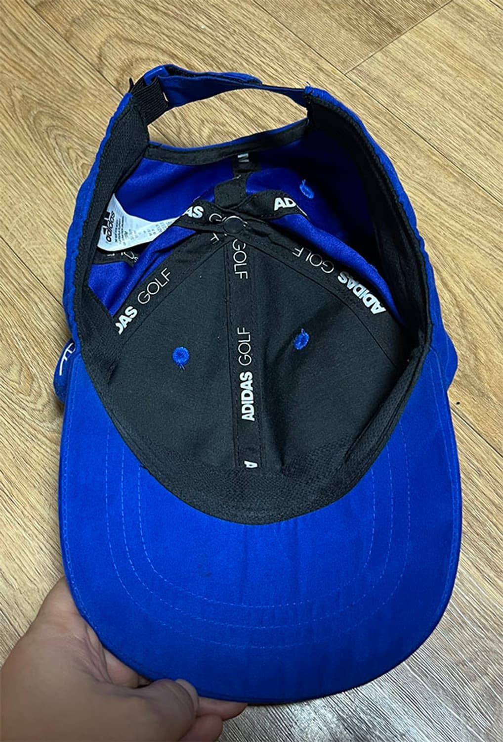 ADIDAS 아디다스 골프 볼캡 스웨이드 모자 프리 58cm 상품이미지4