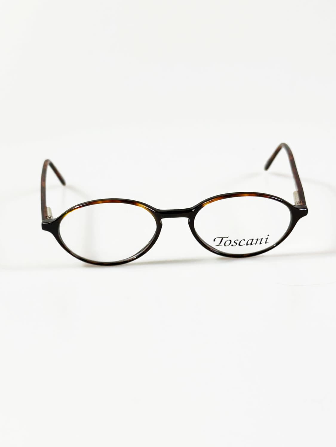 TOSCANI 오벌 뿔테 프레임 빈티지 안경 상품이미지2