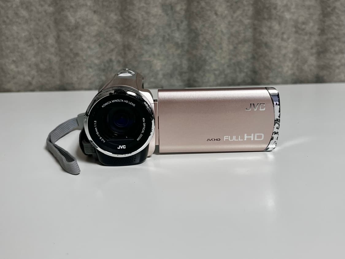 기능 다수/ 최저가/ jvc e600 빈티지 캠코더 로즈골드 상품이미지2