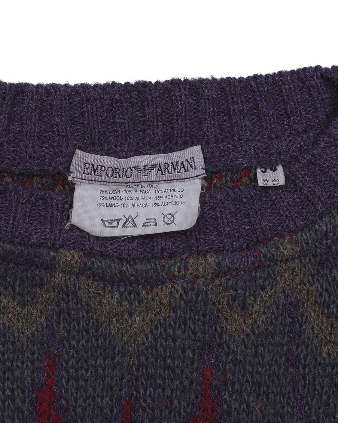엠포리오아르마니 이글윙 스웨터 (1990) 상품이미지8