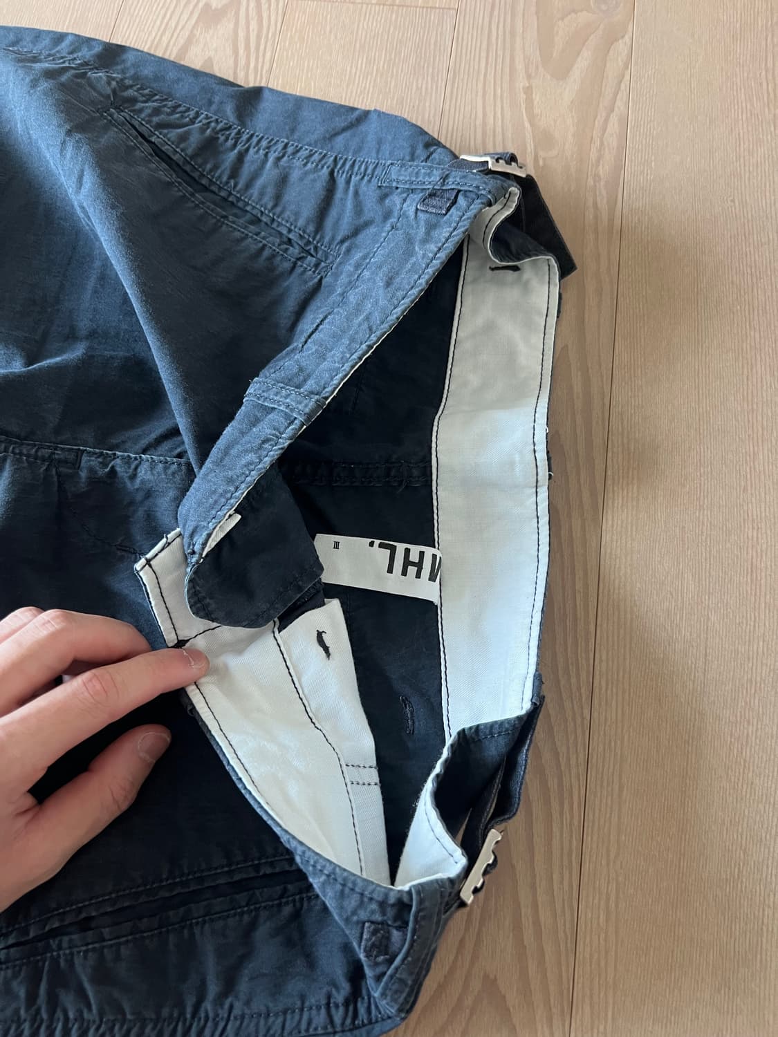 마가렛호웰 MHL 코튼나일론 팬츠 3사이즈 상품이미지2