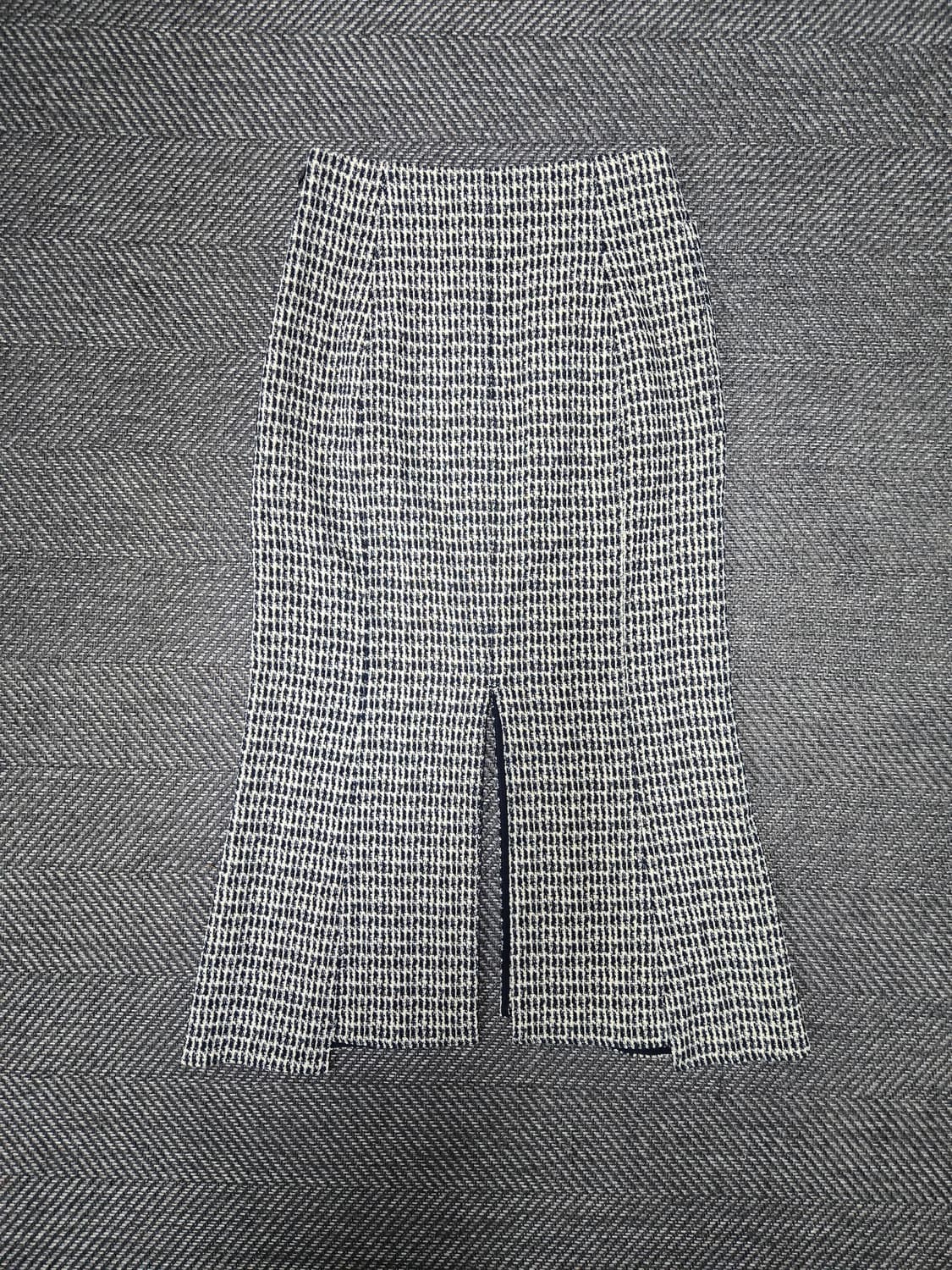 한섬 타임 TIME 트위드 스커트 트임 치마 상품이미지2