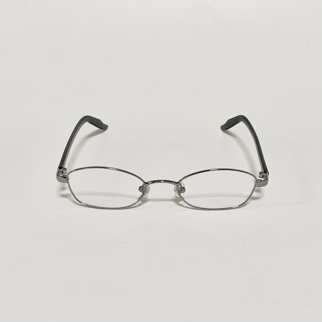 923 데드스탁 빈티지안경 실버 오벌 메탈 프레임 가벼운 슬림라인 스몰  상품이미지2