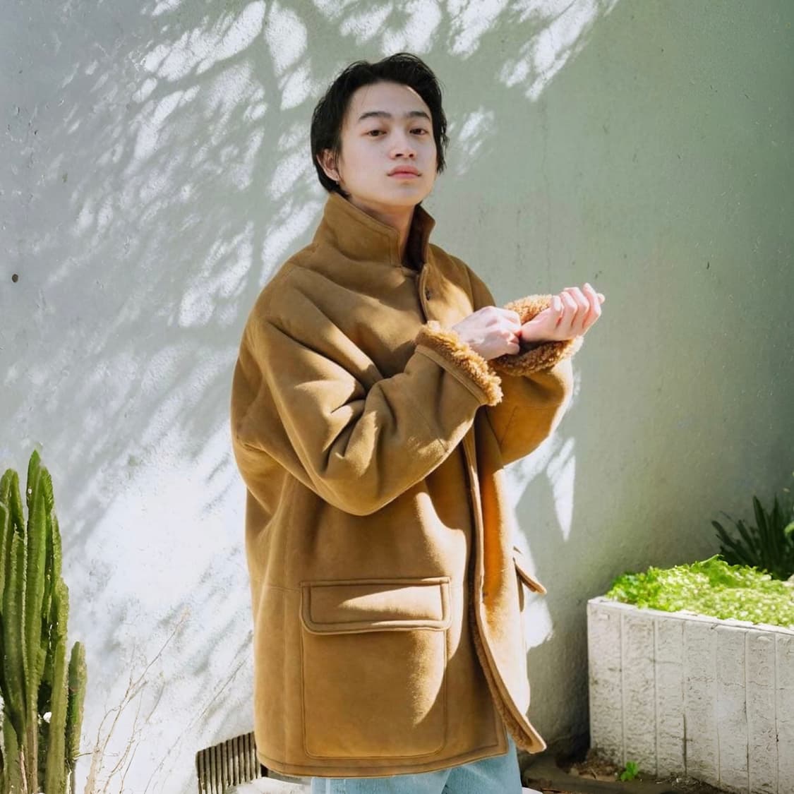 24fw Mouton coat 상품이미지1