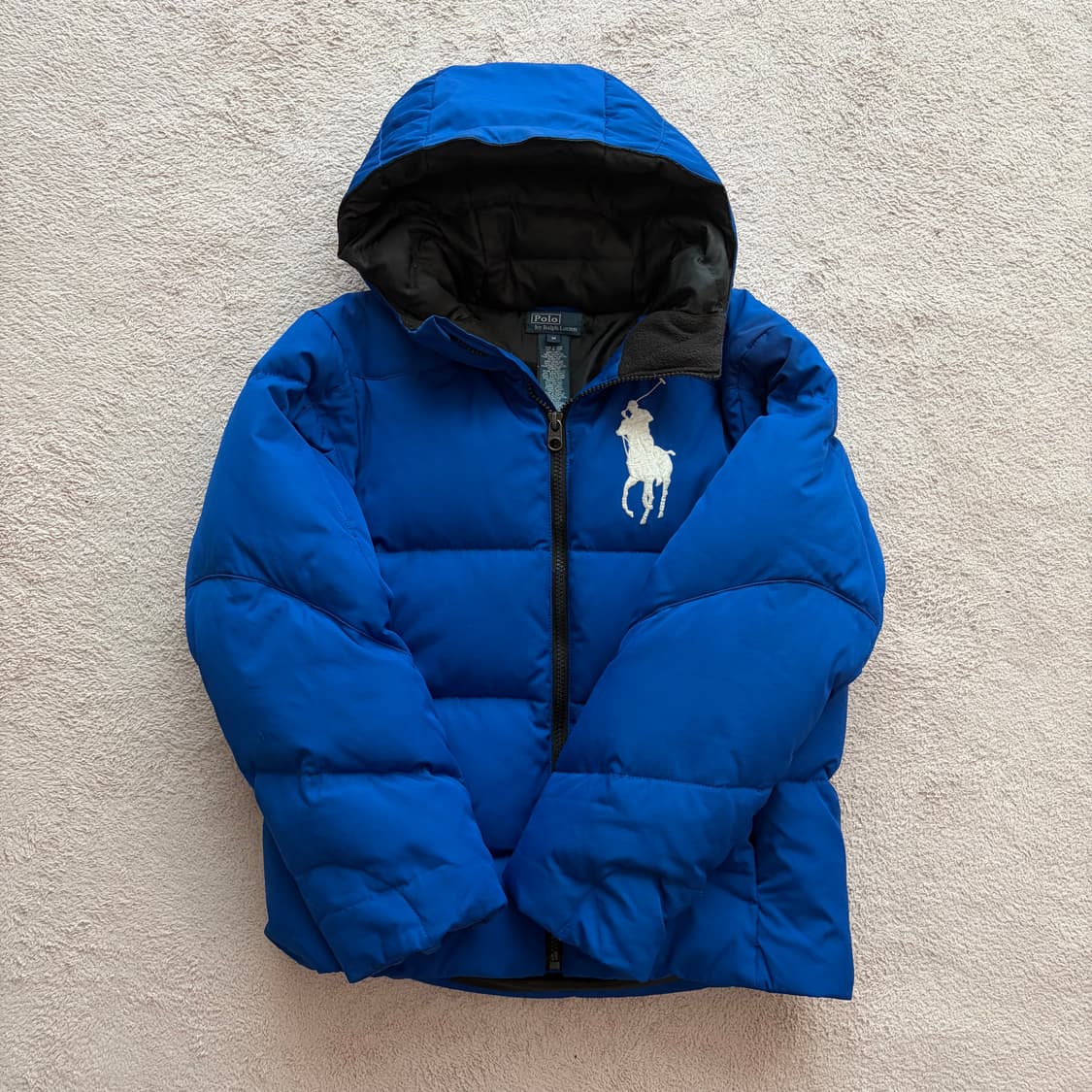 폴로 랄프로렌 빅포니 패딩 블루 상품이미지1