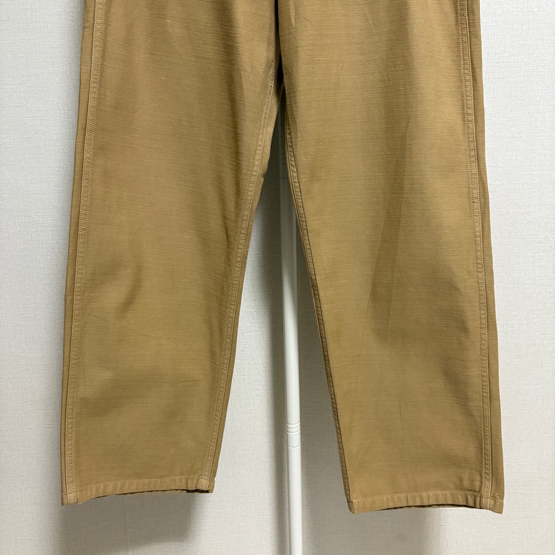 궁호 백사틴 퍼티그팬츠 / 베이지, M(32) 상품이미지3