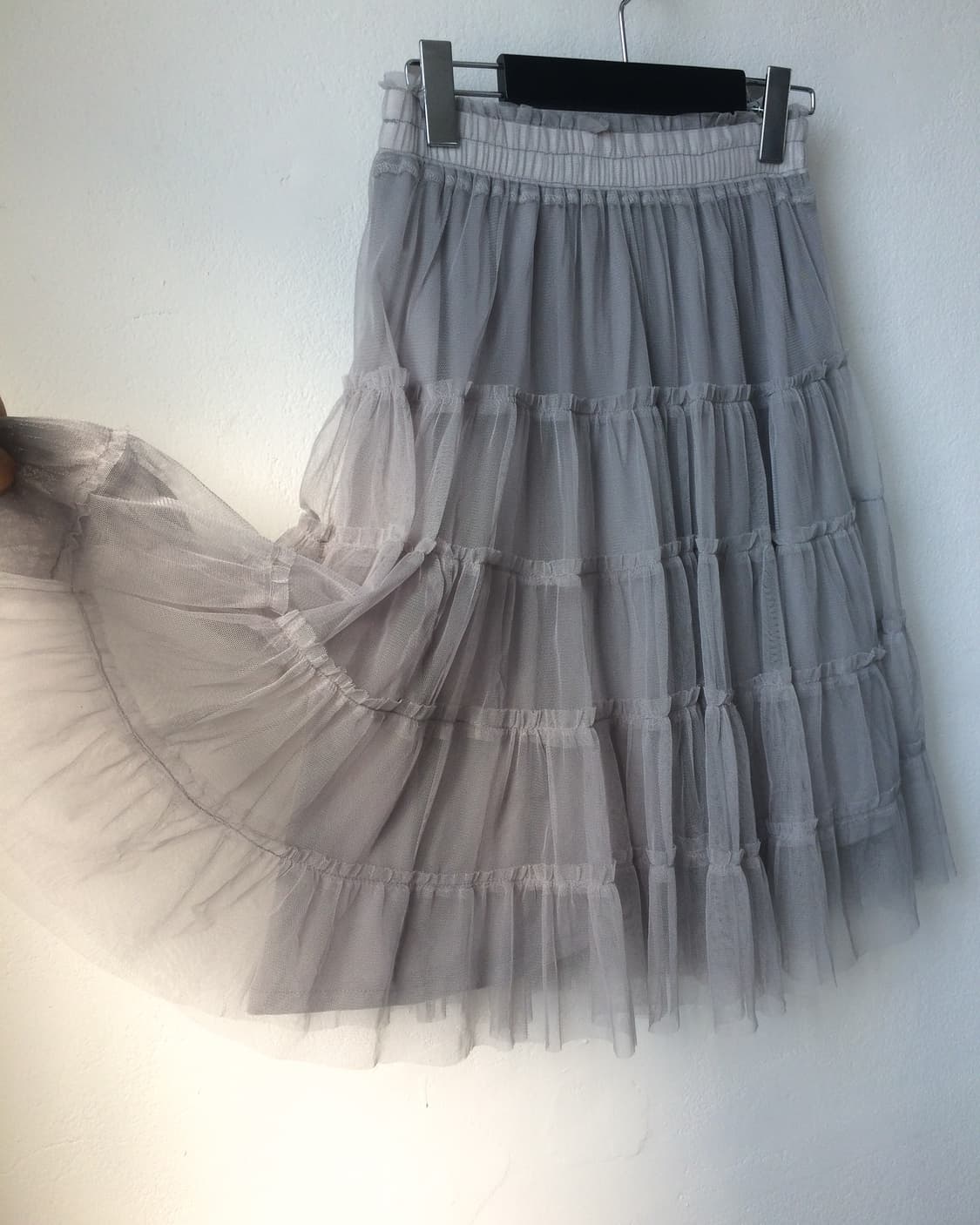 Sha layer midi skirt 상품이미지2
