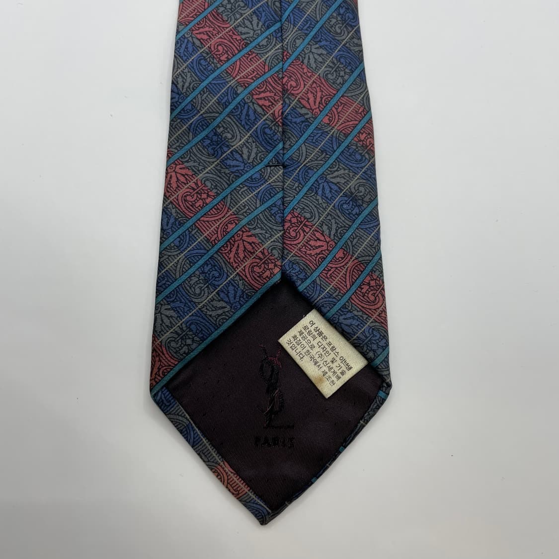 679) (YSL) 입생로랑 패턴 넥타이 상품이미지4