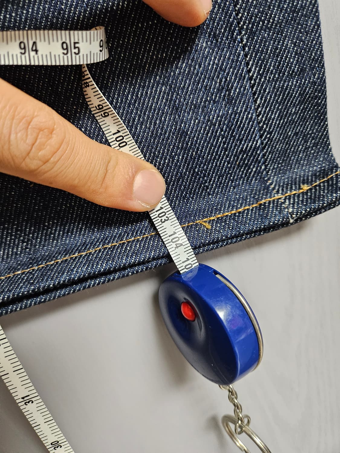 웰코 Well-co 데님 셀비지 청바지 30사이즈 상품이미지8