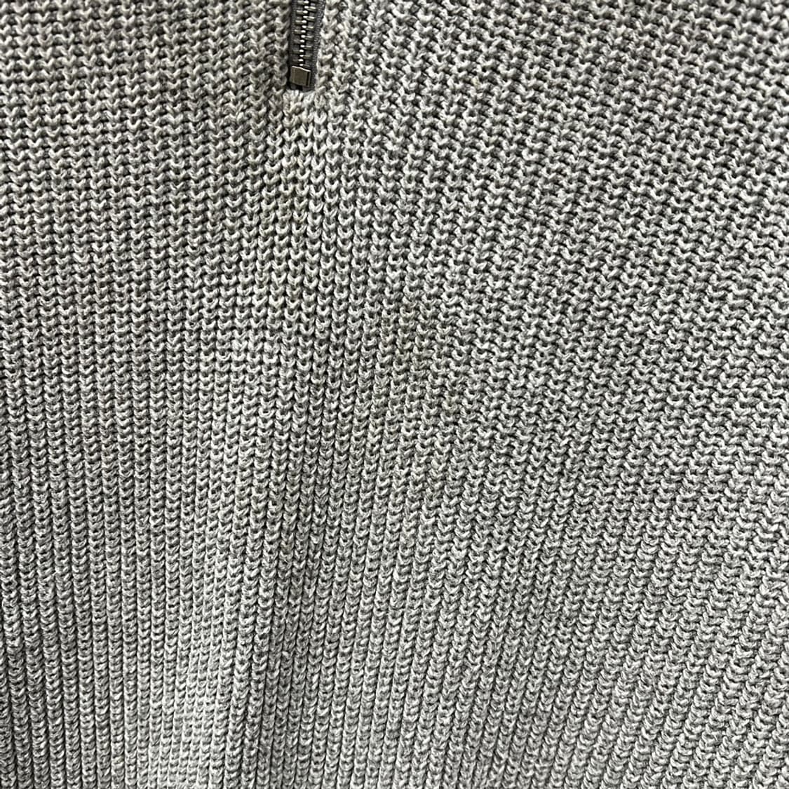 키뮤어 오버핏 워셔블 하프집업 니트 M 상품이미지5