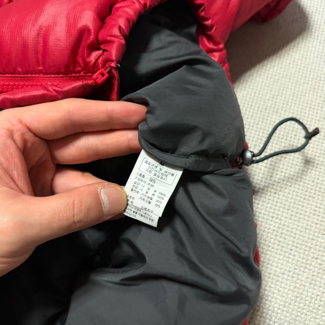 노스페이스 700 눕시 패딩 상품이미지4