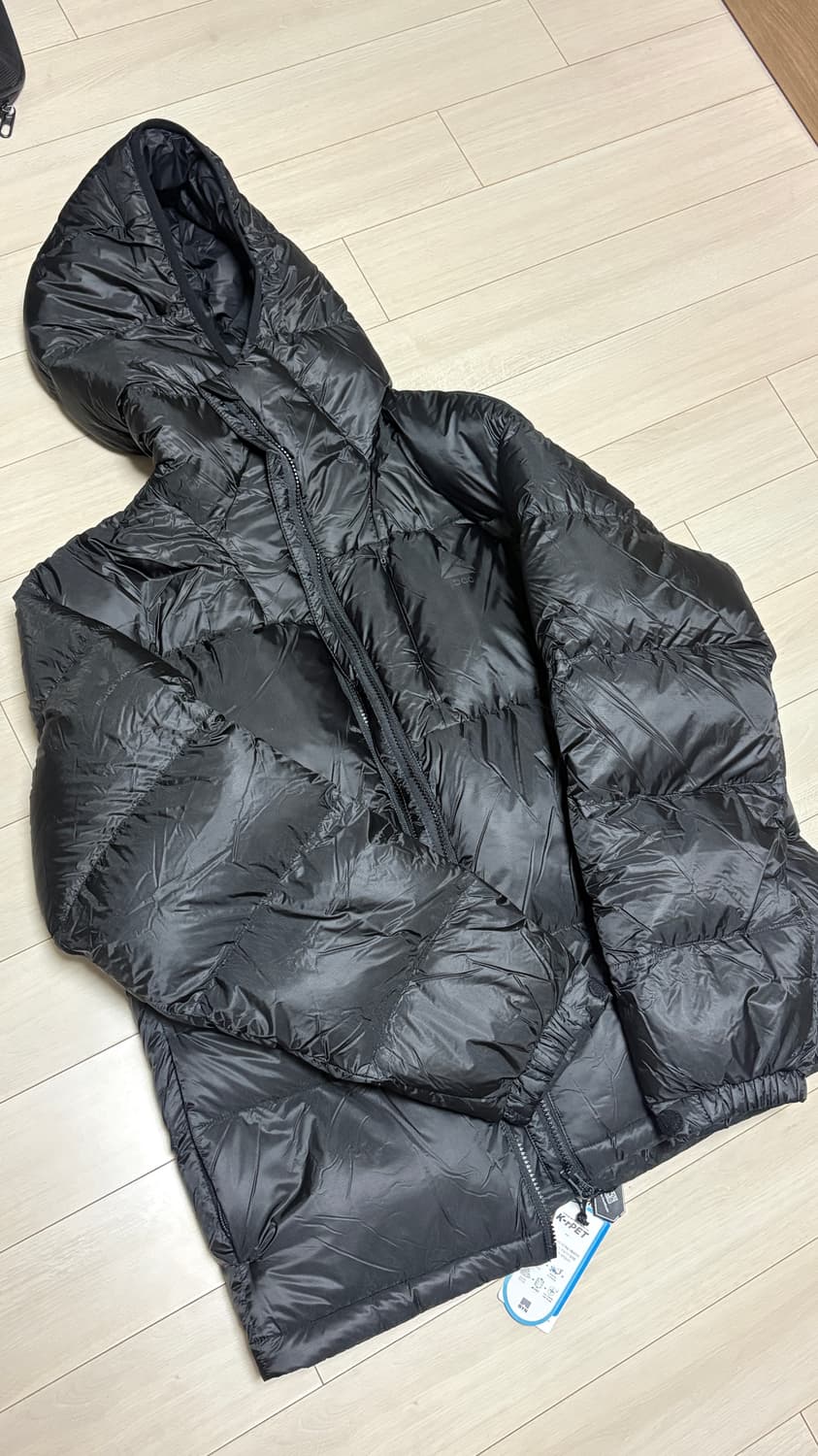 블랙야크 BCC 퀼티드 다운 자켓 105 검정 새상품 상품이미지2