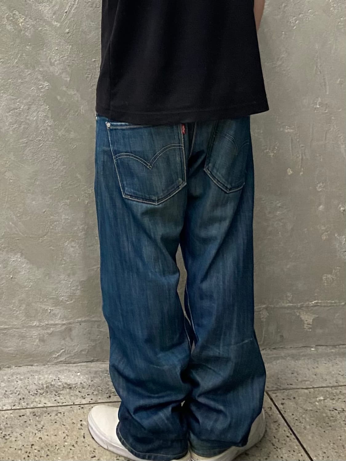 [34] 00s Levi's 리바이스 엔지니어드 진 루즈핏 데님팬츠 상품이미지10