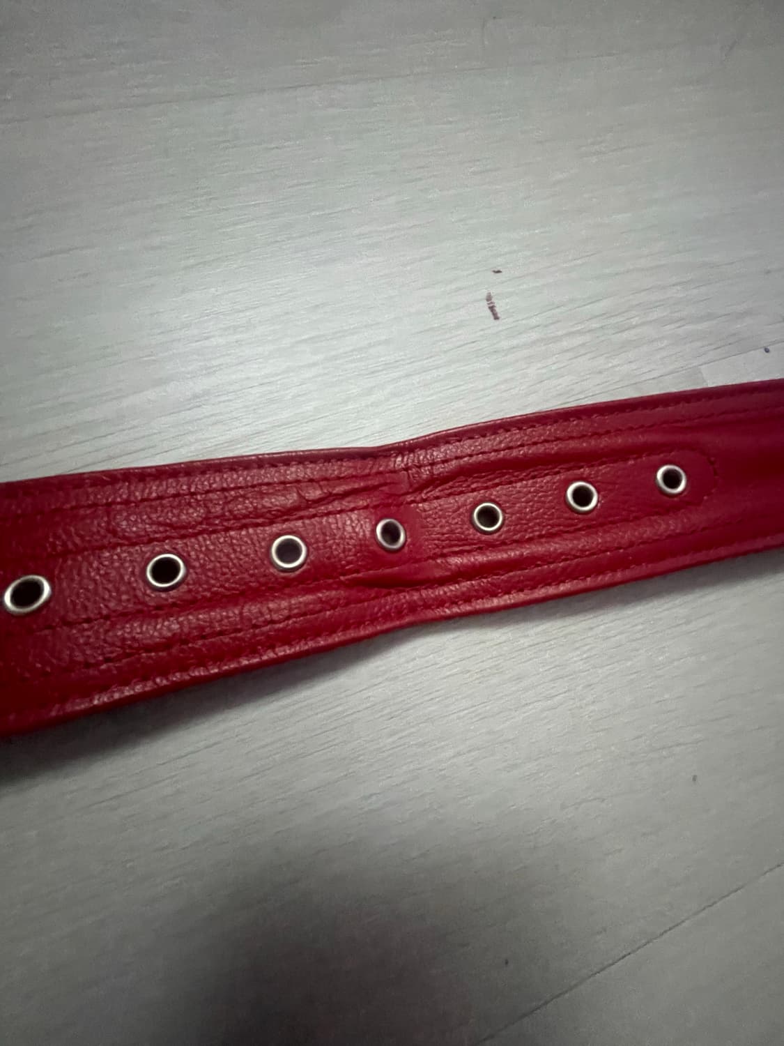 marceline tie belt (red) 상품이미지2