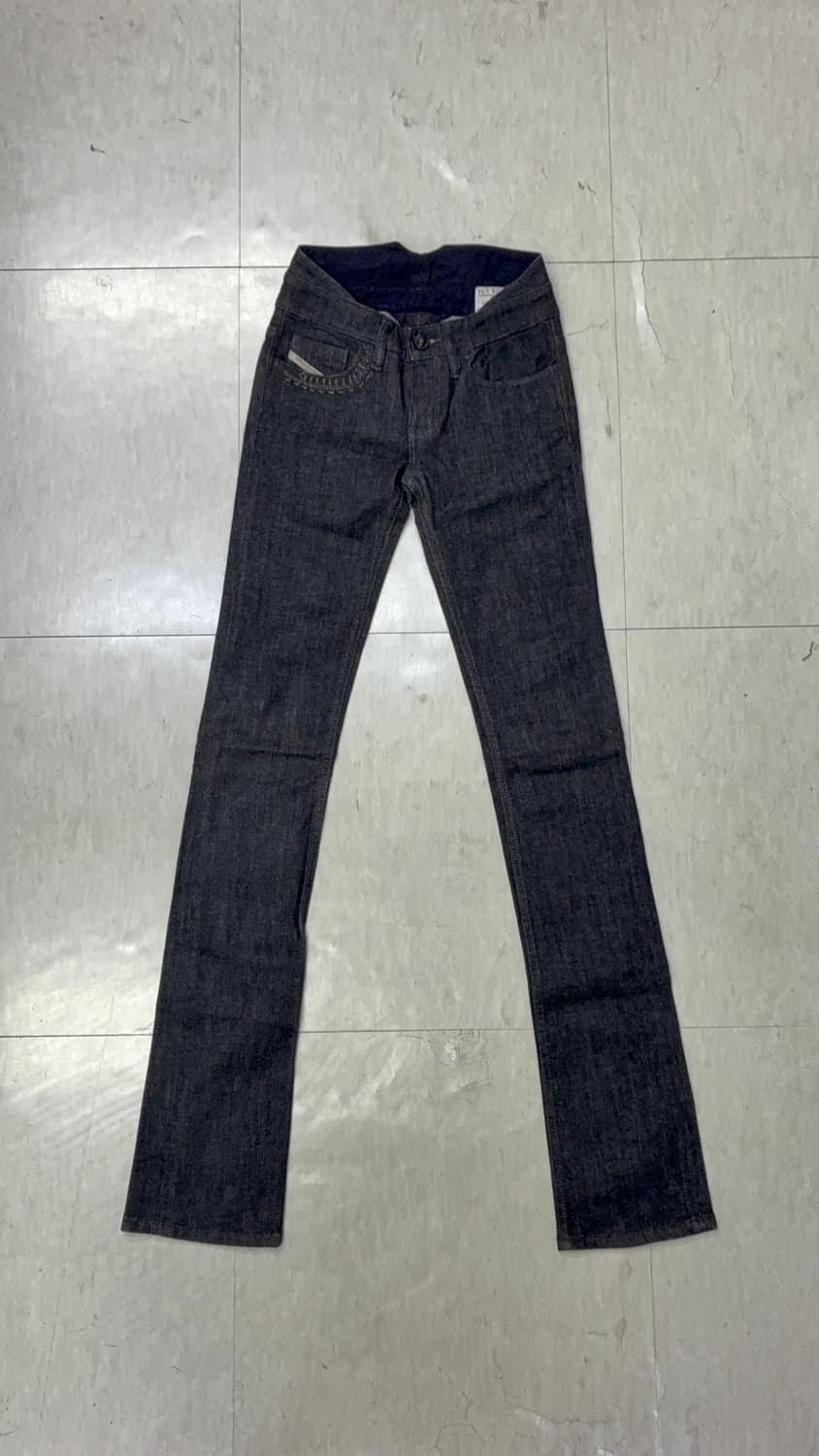 디젤 아카이브 세미 부츠컷 하이라이즈 데님 상품이미지5