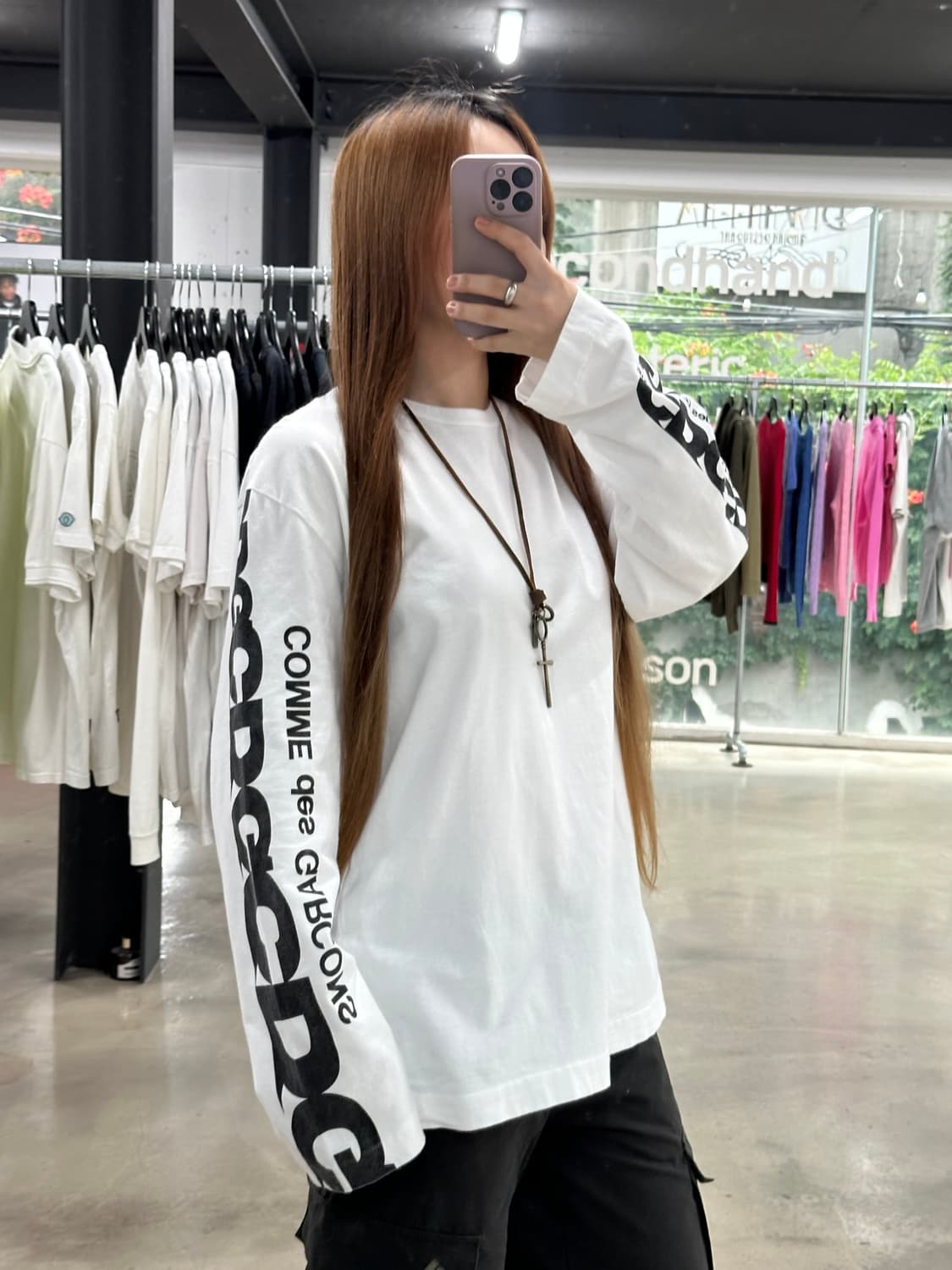 꼼데가르송 CDG 클래식 롱슬리브  상품이미지2