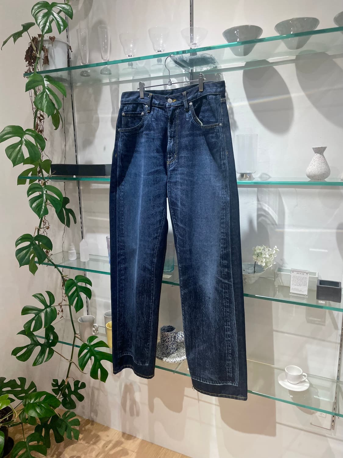YOKE laser processed 5p denim pants 상품이미지4