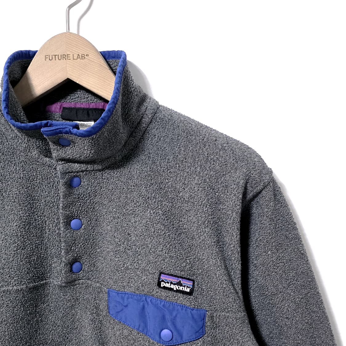 [W/M] 파타고니아 신칠라 스냅티 그레이 블루 상품이미지3