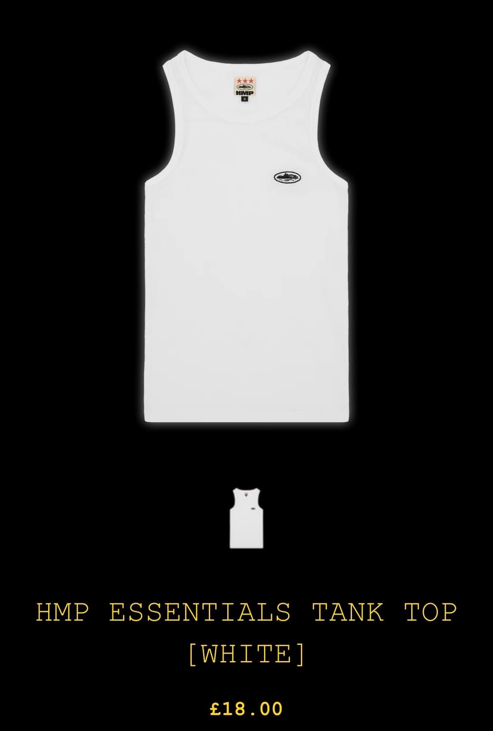 CRTZ Tank Top 코르테이즈 탱크탑 상품이미지1
