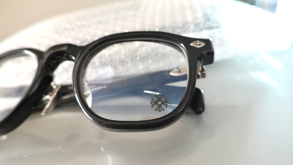 크롬하츠 처프처프, 첩첩A아시안핏 블랙/실버 안경 상품이미지2