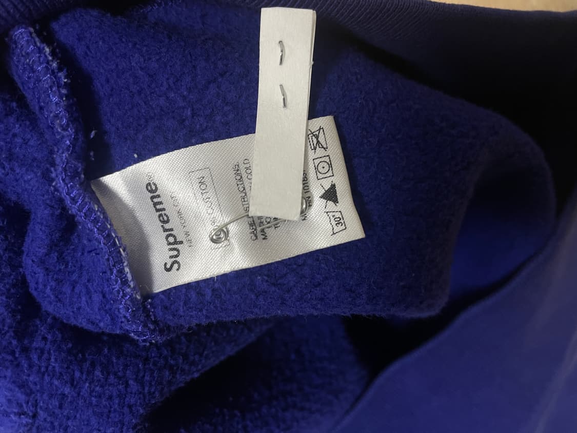 올드 슈프림 후드집업 후디 M 상품이미지5