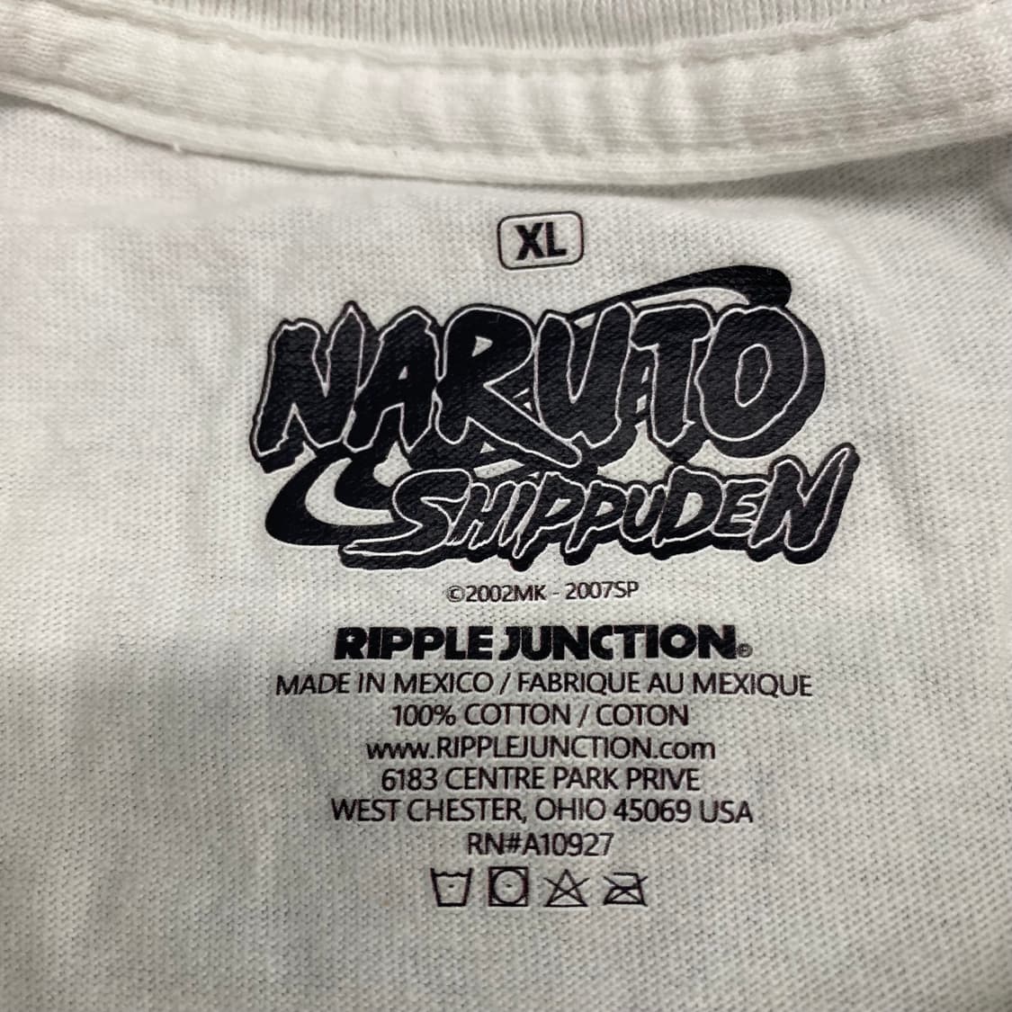 나루토 가아라 오피셜 애니메이션 티셔츠 상품이미지3