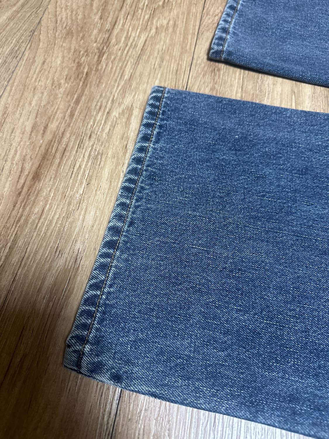 키르시 피그먼트 와이드 데님 팬츠 상품이미지8