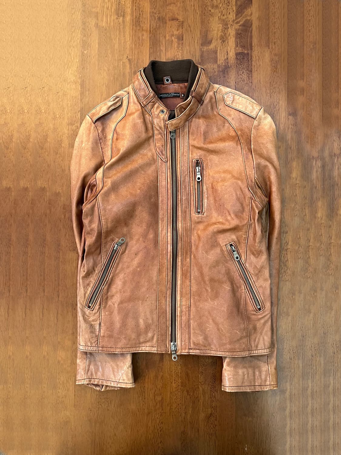 빔즈 램스킨 싱글 라이더 자켓 상품이미지1