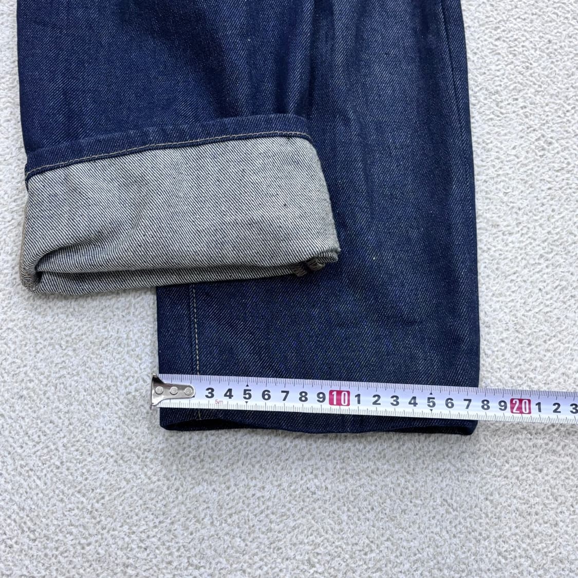 M(30) 플랙 생지 데님 팬츠 0414E 상품이미지8