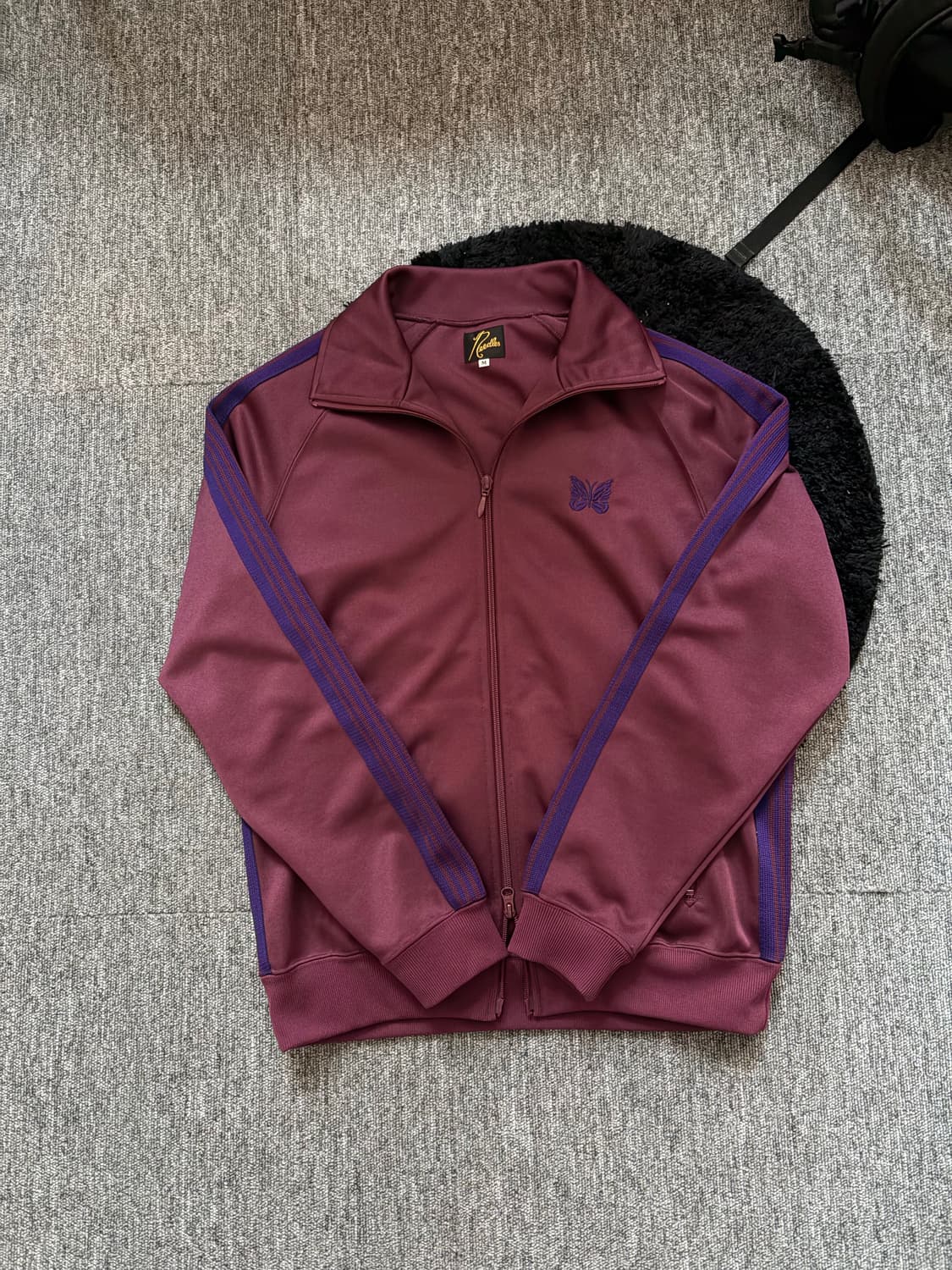 니들스 트랙자켓 버건디 M 상품이미지1