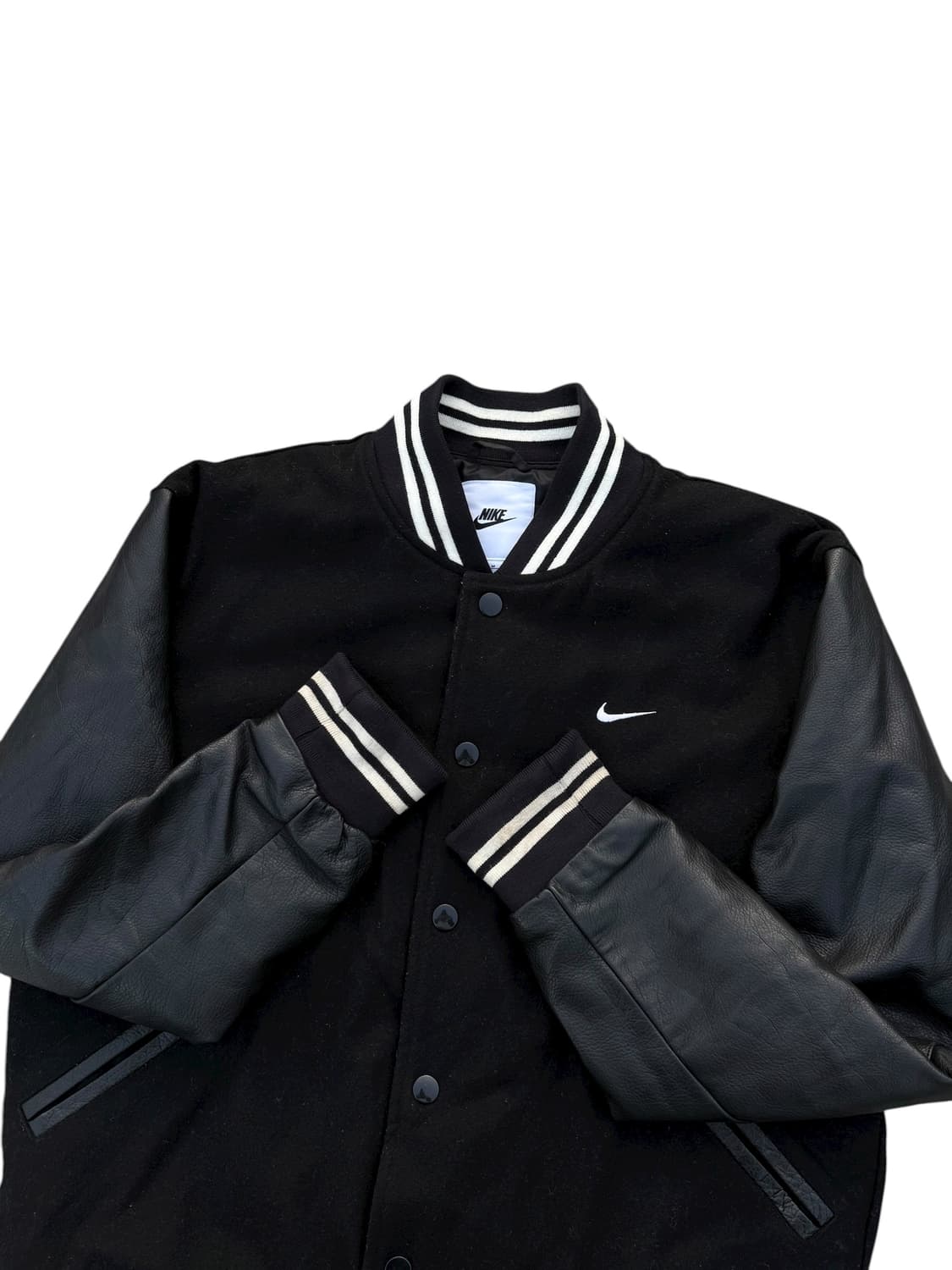 Nike 나이키 카우레더 슬리브 바시티 자켓 상품이미지2