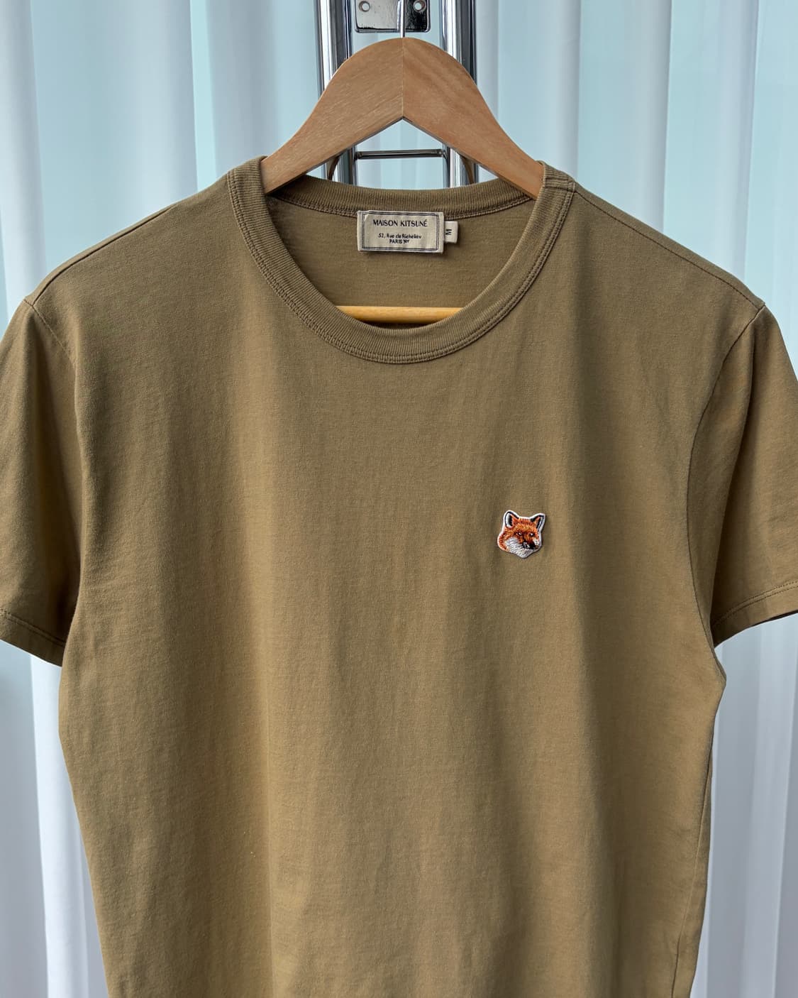 [M]메종 키츠네 폭스 헤드 반팔 티셔츠 상품이미지4