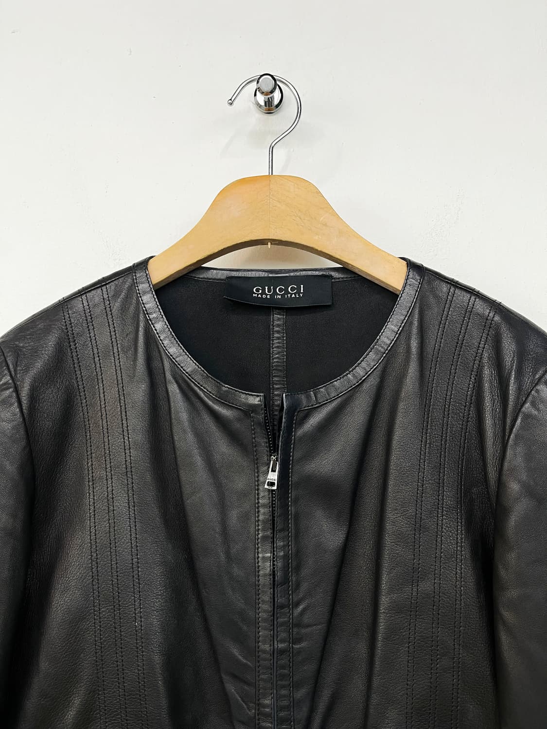 구찌 투웨이 레더 자켓 상품이미지6