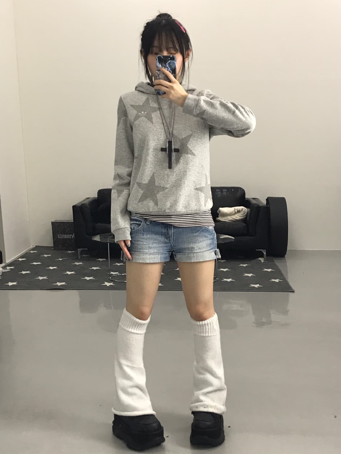 Adidas Kitsch Stars Hoodies 상품이미지2