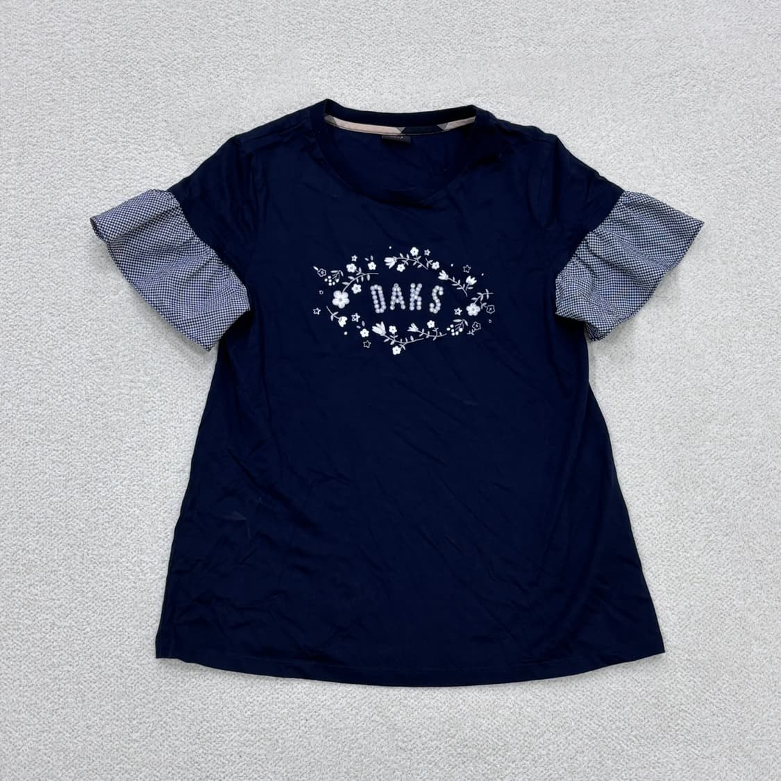 165 닥스 키즈 라운드 반팔 티셔츠 0313E 상품이미지1