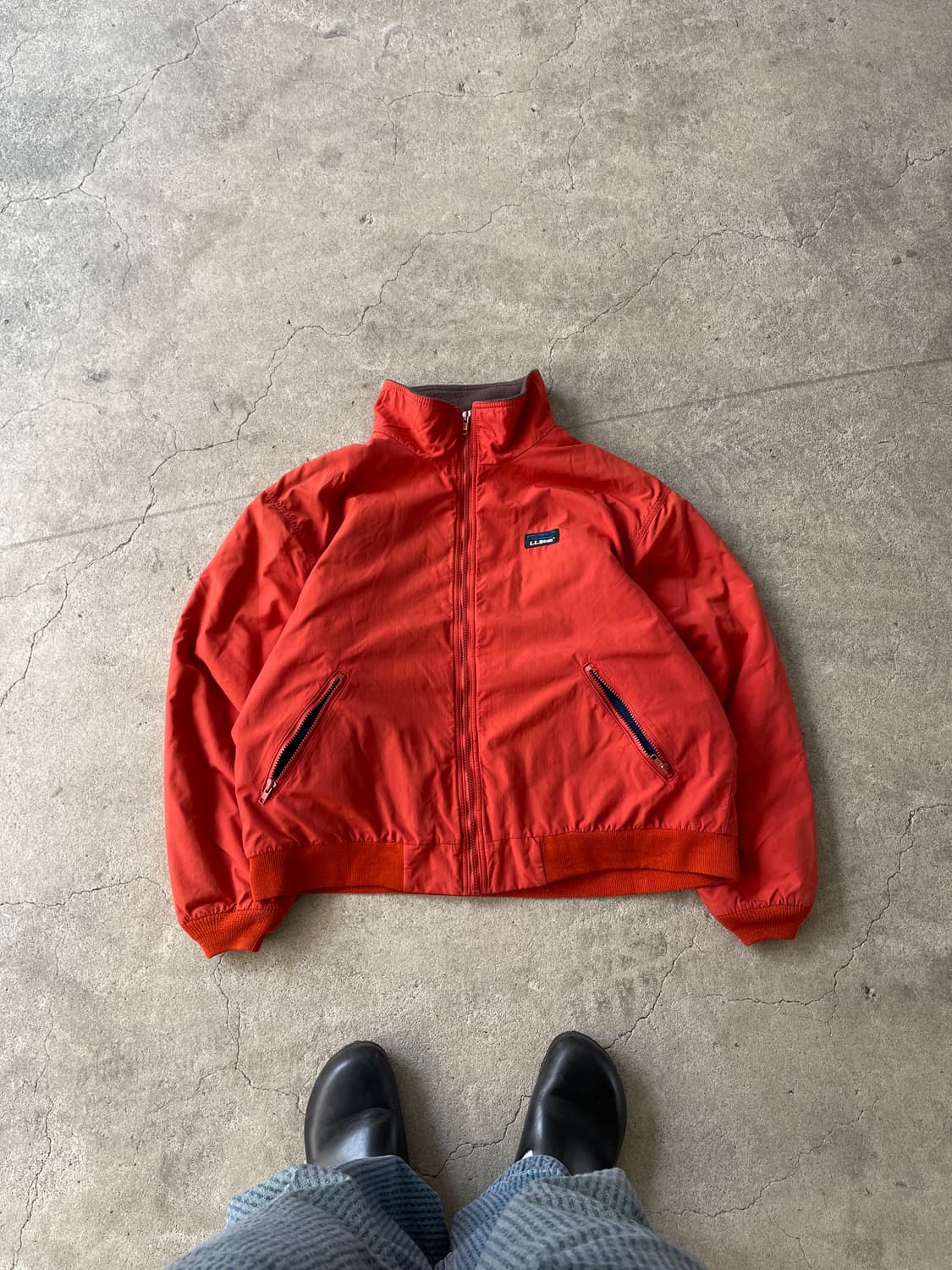 80-90s L.L. bean Warm-up Jacket carrot 상품이미지1