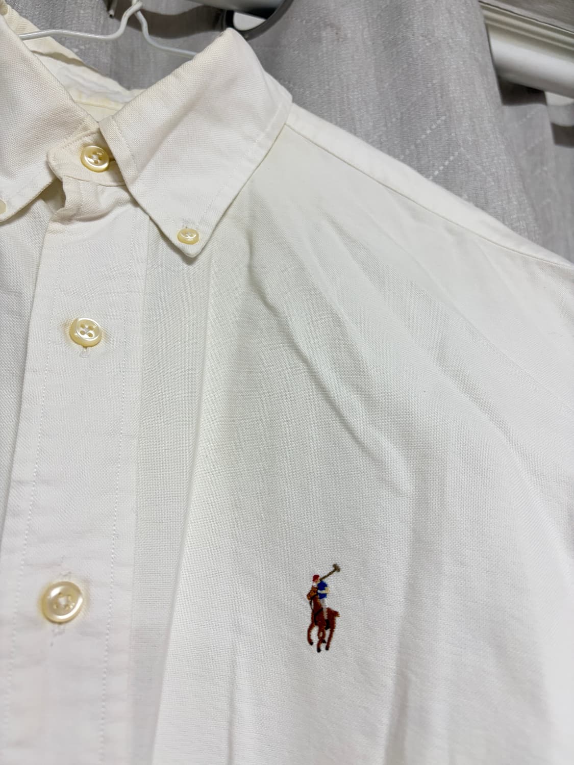 폴로 랄프로렌 화이트 반팔 셔츠 상품이미지2