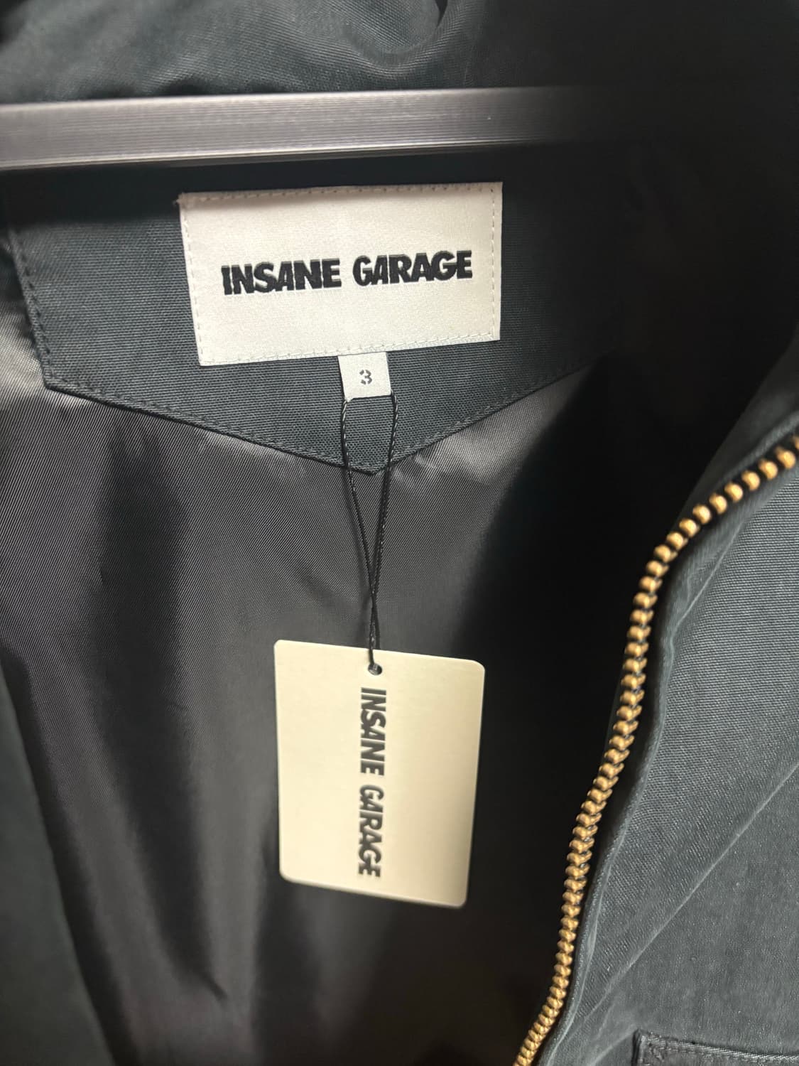 인세인개러지 에비에이터자켓 3size black 상품이미지3