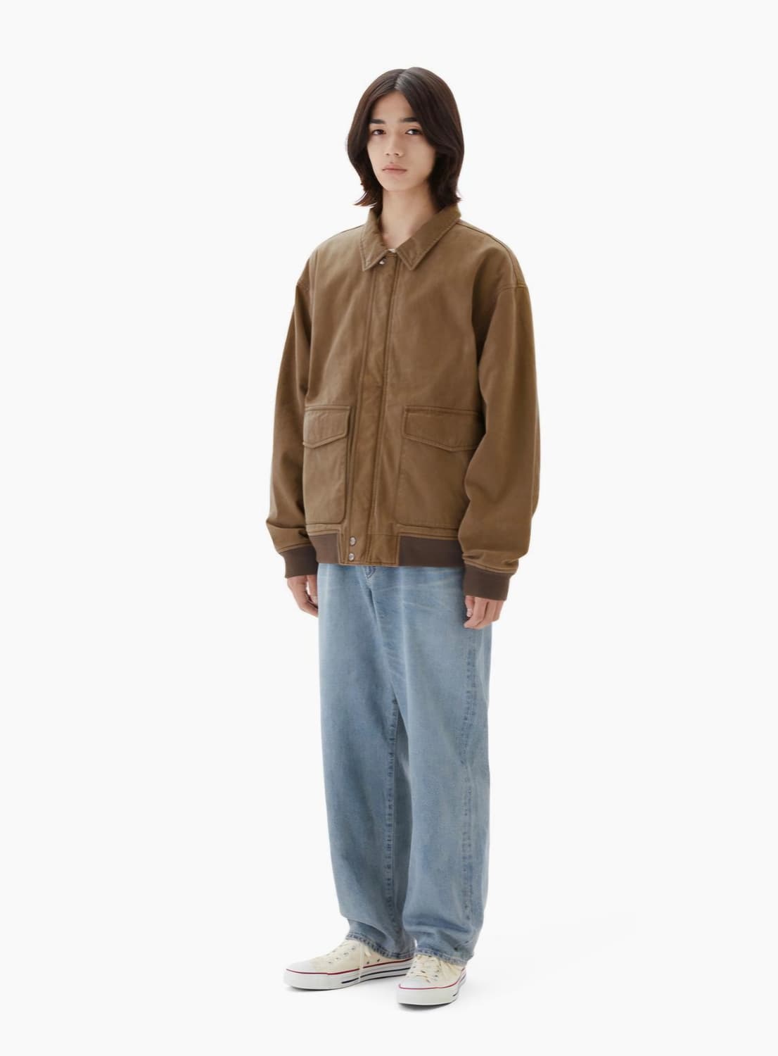 카키스 스테이션 자켓 브라운 XL 상품이미지2