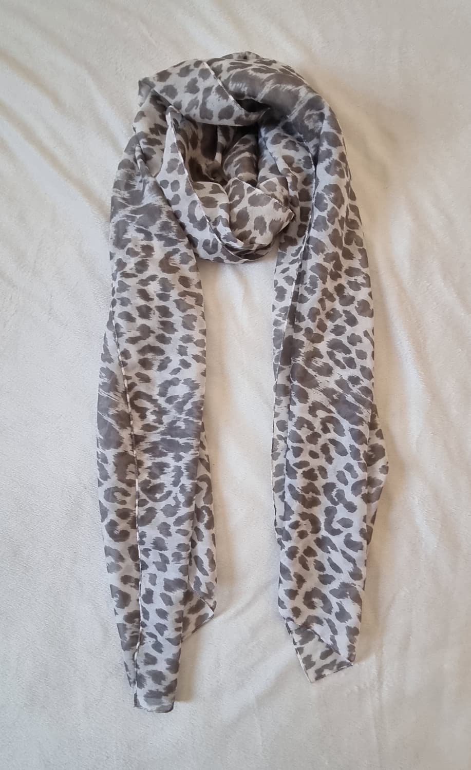 빈티지 오리엔탈 갸루 레오파드 머플러 상품이미지1