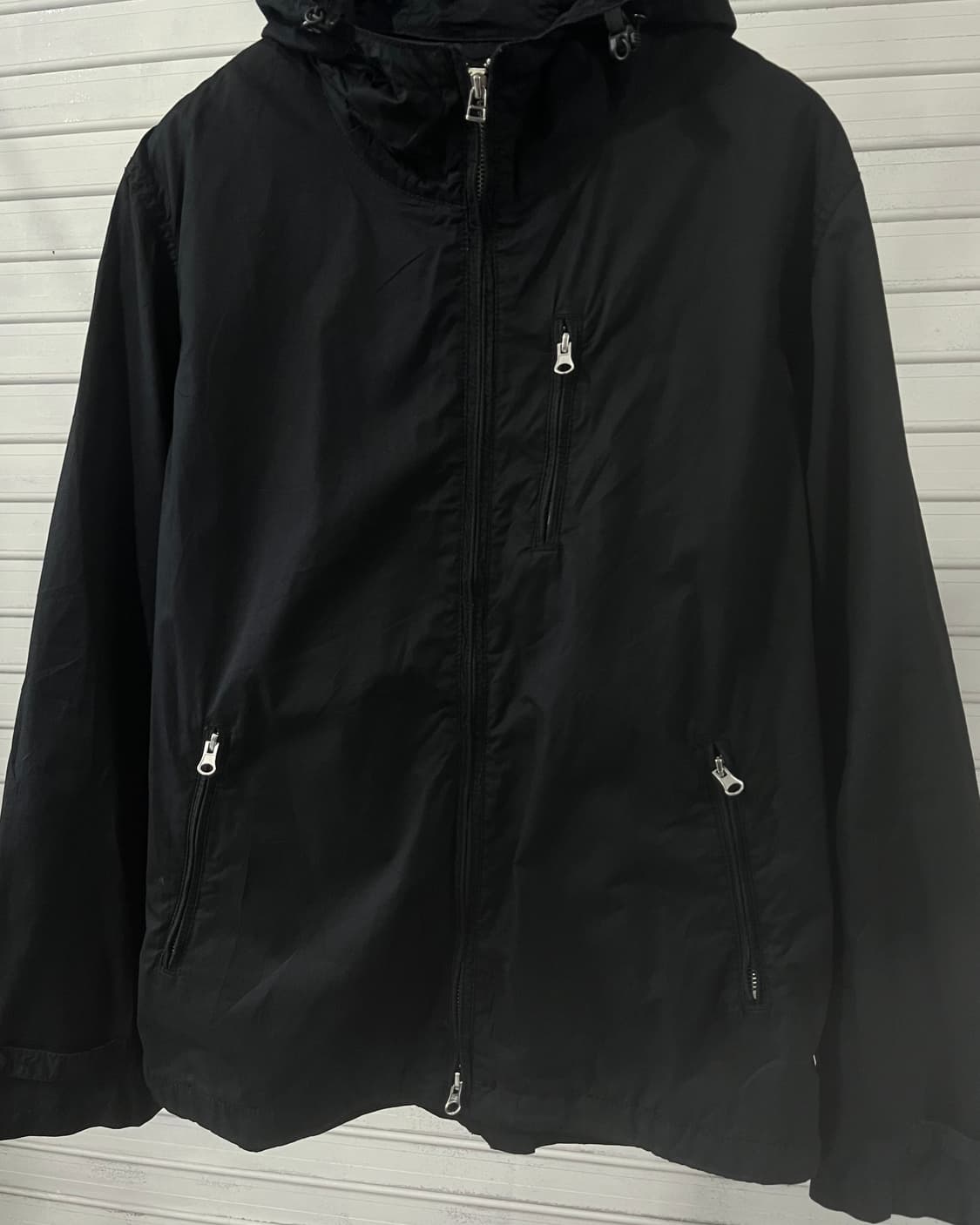 Back Number 2way zip hood jacket 상품이미지6