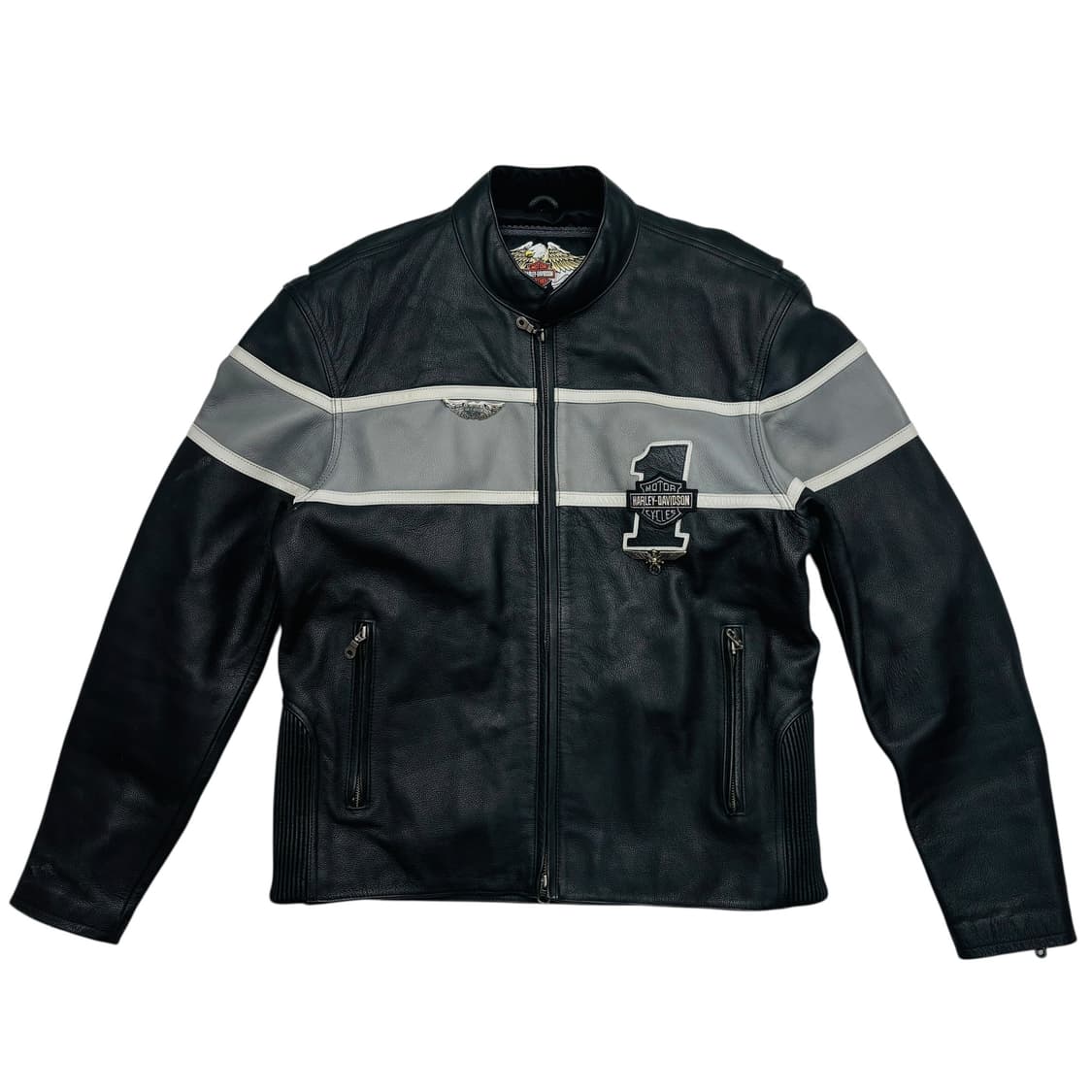할리데이비슨 카우하이드 넘버원 레더 자켓 L 상품이미지1