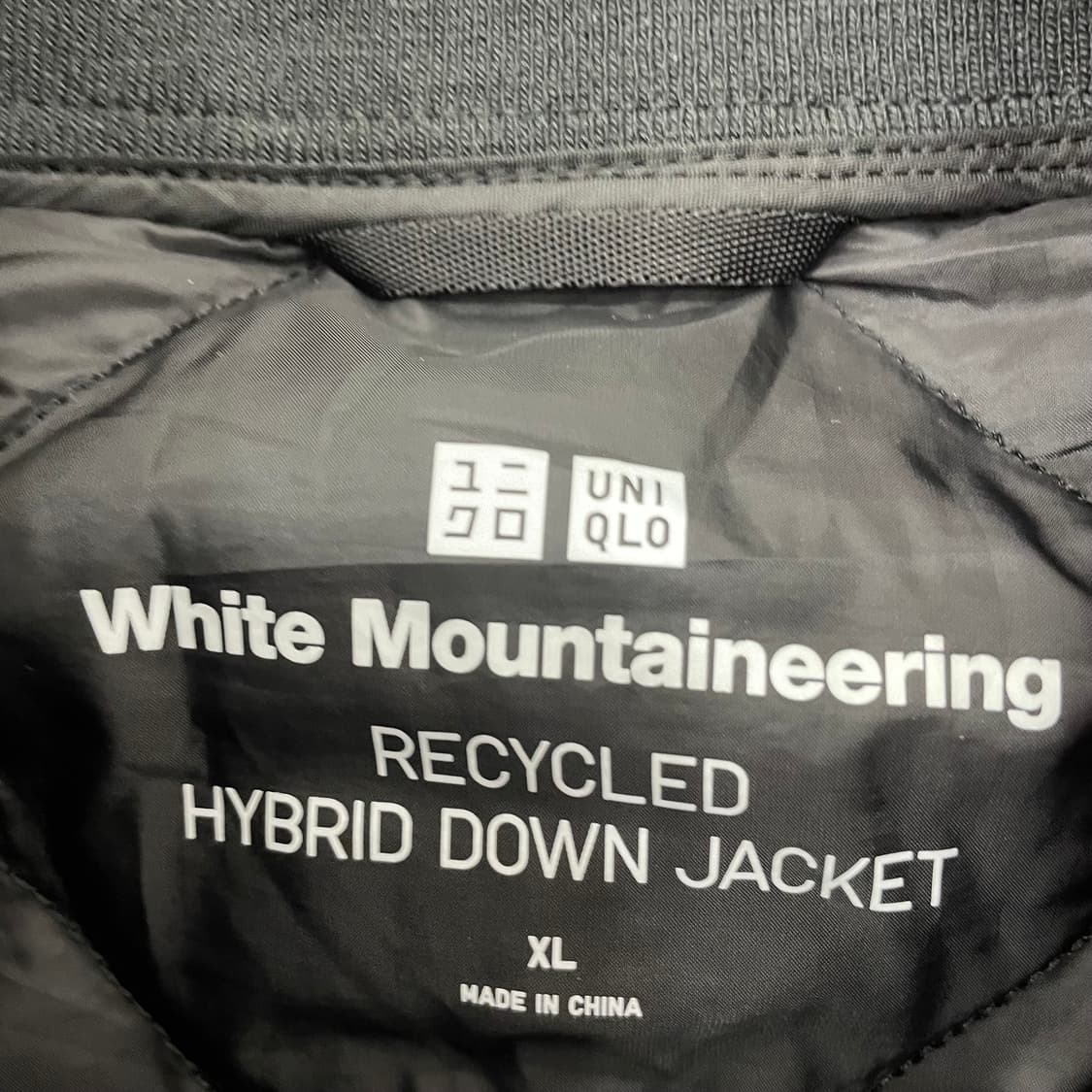 유니클로 화이트마운티니어링 하이브리드 다운 자켓 상품이미지2